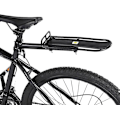 Miniatyrbilde 1 av 5: Sykkel Aluminiumslegering Inntrekkbar Bagasjestativ Sykkel Mtb Bakre Stativ Universal Sykkel Baksete Bagasjestativ Rask Installasjon