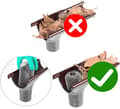 Miniatyrbild 3 av 6: 8-pack Gutter Guards, Aluminum Gutter Guards with Filter, Gutter Guards to Prevent Leaf Clogging, 3.5 Inch