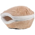 Miniatyrbillede 1 af 4: 1 stk. Pet Burger Shell Nest Varmt Kattesovesæk Kattetilbehør (l Inden for 5 kg Kat) Kaffe 43x34cm Coffee 43x34cm