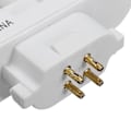 Miniatyrbilde 4 av 5: Fml 27ex-n 27w 4 Pin Quad Tube Energisparende Kompakt Lysrørpære 6500k 4 Rader Lyspære