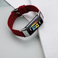 Miniatyrbillede 2 af 2: Til Fitbit Charge 5 Nylon Canvas Urrem JRT Red