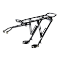 Miniatyrbillede 1 af 4: Professionel cykelbagagebærer Cykellastbærer Cykelkurvbærer Aluminiumlegeringslastbærer Sort 39x37cm