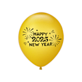 Miniatyrbillede 1 af 5: Sorte, Guld Glædelig Nytår Balloner 20 stk til Nytårsaften Fest Tilbehør Hjem Dekoration Emulsionsballon 12 Tommer
