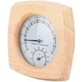 Miniatyrbillede 1 af 5: 2-i-1 saunatermometer i rustfrit stål Hygrometer Termohygrometer