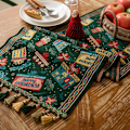 Miniatyrbillede 5 af 5: Bomuld Linned Sommer Efterår Thanksgiving Halloween Picnic Bord Dekorationer til Hjem Køkken Spisestue