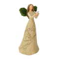 Miniatyrbillede 1 af 5: Sød Mors Dag Ornament Mikrolandskab Statue Gave Harpiks Håndværk Skrivebord Havegård Dekoration Gul Due