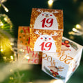 Miniatyrbillede 4 af 5: Julekalender Æske 24 Pakker Cookies Kager Bageri Gæstegave