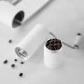 Miniatyrbilde 2 av 5: Håndkvern med CNC-freste koniske burr i rustfritt stål, justerbar innstilling, dobbel kulelagerposisjonering, fransk pressekaffe for