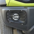 Miniatyrbillede 2 af 5: Forlygte-tågeforlygtebeskyttelse Kompatibel med Suzuki Jimny 2019 2022 2021, Sort