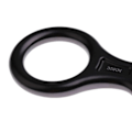 Miniatyrbild 2 av 4: Svart Kvadrat Tunga Octagon Ring Descent Rig Klätterutrustning