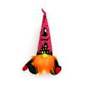 Pikkukuva 1 / 5: Halloween-tonttukoriste LED-valoilla, ripustettava tonttu, käsintehty ruotsalainen Tomte, skandinaavinen elfipuun koriste