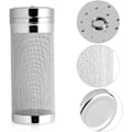 Miniatyrbillede 2 af 3: Skærmfilter 300μm Rustfrit Stål Humle Mesh Filter til Hjemmelavet Øl Kegging Udstyr, 7×18㎝