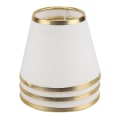 Miniatyrbilde 2 av 5: Stoff Boble Type Lampe Skjerm Enkel Lampekule Taklampe - Hvit