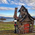Miniatyrbilde 2 av 5: 4 stk. Gatebelysning Utendørs Bursdagspark Scene Layout Rekvisitter Falsk Gatebelysning Rekvisitt Miniatyrgate