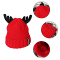 Miniatyrbilde 2 av 5: Fargerike Hjorte- og Elg-Gevir Beanie Baby Jenter Gutter Høst Vinter Jul Hatter Kaffe