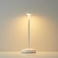 Miniatyrbillede 1 af 5: LED Touch Trådløs Bordlampe, Genopladelig Bærbar Bordlampe, 3 Lysstyrkeniveauer Dæmpbare Skrivebordslamper til Soveværelse Hjem Læsning Kontor Bar Cafe Terrasse