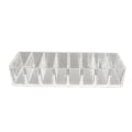 Miniatyrbillede 2 af 4: Akryl Gitterboks Kosmetik Display Stativ Diverse Opbevaringsboks Vaskesvamp Holder Ziplock Pose Organiser