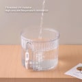 Miniatyrbillede 4 af 5: 4L Stor Kapacitet Plastik Drikkedispenser, Drikkedispenser Med Hane Is Limonade Juice Beholder