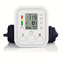 Miniatyrbild 3 av 5: Upper Arm Blood Pressure Monitor with Memory Functions White Vit White