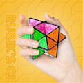 Miniatyrbilde 3 av 5: 3D Formbar Magnetisk Rubiks kube Håndflip Puslespill Stressavlastning Angst Fidget Leke Gave til Barn