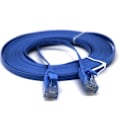 Miniatyrbild 3 av 5: 5m RJ45 Ethernet-nätverkskabel Platt Patch Router Intressant LotBlue5m