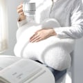 Miniatyrbillede 1 af 2: Skyformede Puder, Blødt Plys Nap Pude Sofa Pude, Sød Sky Lændestøtte Pude Sengerand Læsepuder