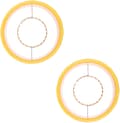 Miniatyrbild 6 av 6: Corn Stripper Tool, Set of 2 - These corn cob tools are the easiest way to remove kernels from fresh corn - Just push the corn through the tool