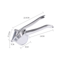 Miniatyrbillede 5 af 5: Manuel Saftpresser, Enkelt Tryk Citron Saftpresser, Robust Aluminium Legering Citrus Citron Saftpresser Håndpres Med Frøfilter