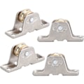Miniatyrbillede 2 af 5: 4 stk. Metal Rulleknapper Enkle Værelsessimpling Rulationshegn