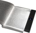wxsp Portable Bookmark Lamp, Flat Book Light with Timer, Bright Lamp Board Lightwedge Book Lamp, Eye Protection, Dimmable, Panel Lamp