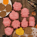 Miniatyrbilde 3 av 5: 8 stk Halloween Fudge Kakeformer i Plast