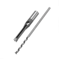 Miniatyrbillede 2 af 4: 6mm-16mm Kvadratisk Hul Twist Bor Bit Kvadratisk Auger Bor Mortisemejsel 12.7mm