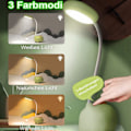 Miniatyrbilde 2 av 3: Langhalset Dinosaur Skrivebordslampe for barn
