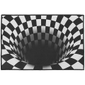 Pikkukuva 1 / 3: 3D Klovni Sisustus Halloween Ovimatto Kylpyhuoneen Matto Sisääntuloon Optinen Illuusio Ovimatto 3D Illuusio Matto Eri Väri 60x40cm