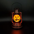 Miniatyrbillede 1 af 5: 1 stk Halloween Jack-o-Lantern Lysende Jack o Lantern Lysende Lanterner Halloween Græskar Bordlampe LED Solcellelys Udendørs