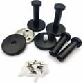 (Black) Coat Hooks, 4 Pieces Wall Mounted Clothes Hooks, Wall Mounted Coat Hook