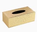 Leather Tissue Box Cover with Easy Refill Design and Elegant Leather Finish for Home Office