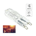 Miniatyrbilde 2 av 5: G9 Ovnslampe Høy Temperaturbestandig Holdbar Halogenpære for Kjøleskap Ovner Vifter 40W