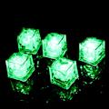 Miniatyrbillede 1 af 2: 6 stk. Simuleret LED Is Terning Berøringsfølsom Lysende Grøntsager Vægt Prime Køkken Organisation A