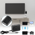 Pikkukuva 2 / 5: Tx10 Bluetooth-vastaanotin ja -lähetin 2-in-1 Bluetooth-sovitin Bluetooth-musiikkivstaanotin Musta