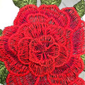 Miniatyrbillede 5 af 5: 2 Par Embroderet Patches Rose Blomst Sy på Patch Applikation til DIY Tøj, Jeans, Syning - Jakker, Tøj, Tasker