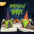 Pikkukuva 2 / 5: Halloweenin Kasvoton Nukkea Halloween-Tonttu Loistava Tonttu Pehmoinen Kääpiö Koriste A