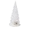 Miniatyrbilde 3 av 5: Nyhet Klar Led Blinkende Juletre Bordlampe Dekorasjon (transparent 1 stk)