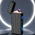 Miniatyrbilde 5 av 5: Elektrisk lighter, USB-oppladbar lighter, Plasma dobbeltbue lighter, vindtett flammefri lighter, lommemetall lighter med