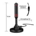 Miniatyrbillede 2 af 5: DVB-T Antenne TV-antenne DVB-T2-modtager DTMB ISDB USB 5V