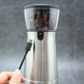 Miniatyrbillede 4 af 5: Elektrisk kaffebønne kværn - Rustfrit stål