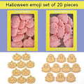 Pikkukuva 3 / 5: Keksipainat Piirretty Halloween-kokoelma Keksimuotteja Keittiön Leivontavälineet