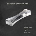 Pikkukuva 3 / 6: 5 kpl Optisia Linssiä Kovera Kupera Linssi Perus Fysiikan Opetus Optisia Linssiä Valkoinen 6x3cm White 6x3cm