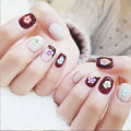 Miniatyrbillede 3 af 3: 1000 stk. Negledekoration Blomsterskiver Manicure Værktøj Frugtskiver Negle DIY Dekoration Negle