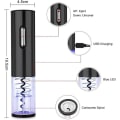 Miniatyrbild 4 av 5: USB Laddningsbar Elektrisk Korkskruv Automatisk Flasköppnare Laddningsbar Elektrisk Flasköppnare Professionell Korkskruv Champagneflasköppnare Present Id
